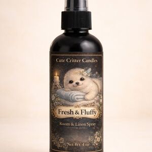 Cute Critter Candles Room & Linen Spray
